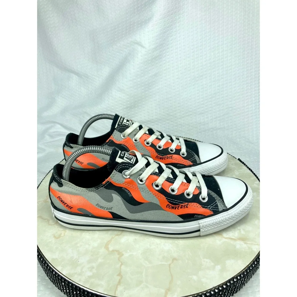Converse Chuck Taylor All Star Ox Hybrid Camo Canvas Sneakers Womens 9.5 - Picture 2 of 12